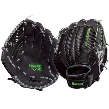 Franklin 快速壘球 PRO 手套 右投用 22439  綠色 + 黑色  31.75cm  1個