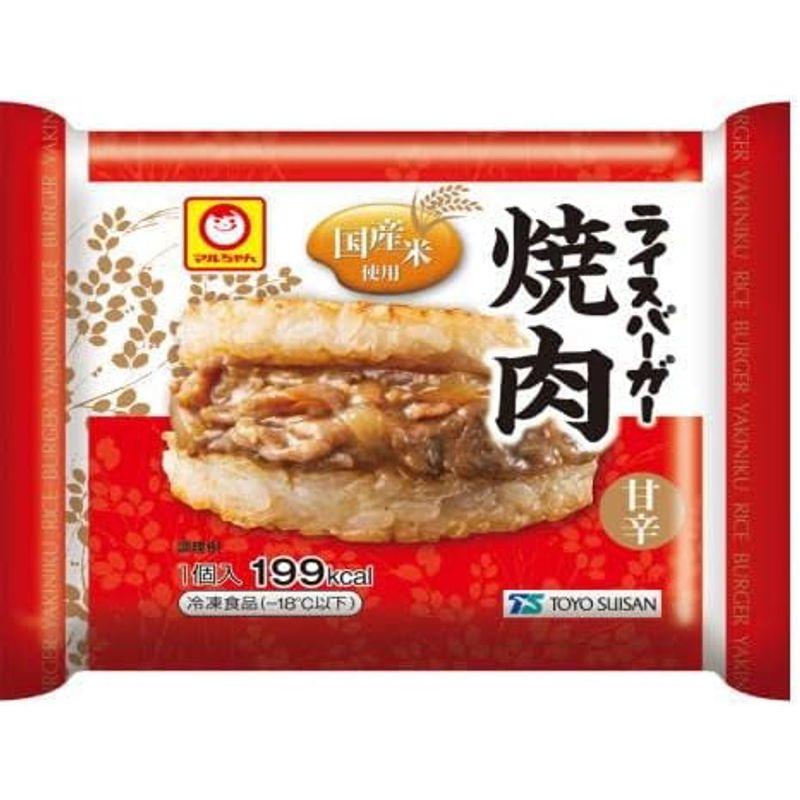 冷凍食品 焼きそば塩味 ソース味 6袋にライスバーガー4袋の10袋 東洋水産 屋台一番 大盛焼きそば 1.5倍 日清焼きそば ライスバーガー