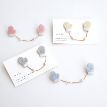 手套別針胸針套裝