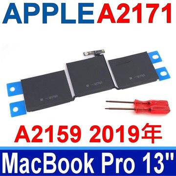 Apple A2171 A1713  原廠電池 Macbook Pro 13 機型 A2159 2019年 MUHN2LL/A* A2289 2020年 MUHN2LL/A*  2019年,MacBook Pro 13.3" A2289,EMC3456,MUHN2LL/A*,A2338 2020年