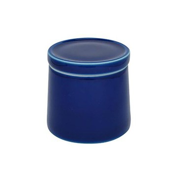 白山陶器 M型糖盅・藍