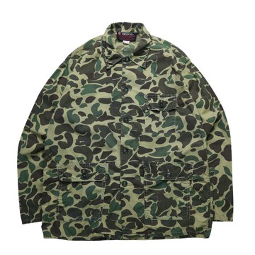 70s 香港製 獵鴨迷彩輕薄外套