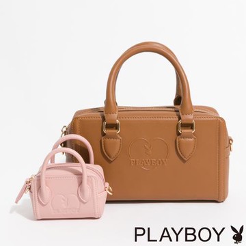 PLAYBOY - 手提包  Aimer系列 - 咖色