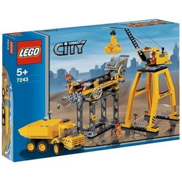 ||高雄 宅媽|樂高 積木|| LEGO“7243 城市建筑工地‘’稀有品盒況普通