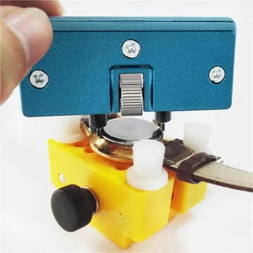 錶殼開啟器套裝手錶維修工具可調節開啟器拆卸工具錶殼後蓋開啟器維修拆卸器支架配件