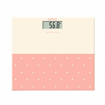 KINYO｜日系甜美造型體重計 DS-6573