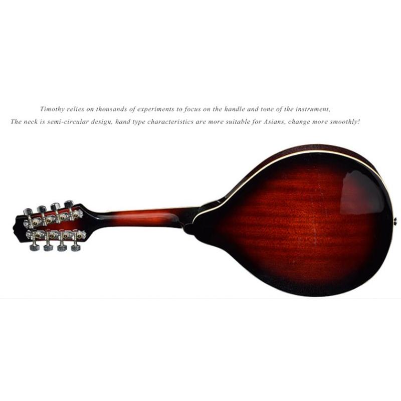 ?100 %新品? マンドリン Mandolin 電音マンタンベル オープン式なノブ サペリ 69cm 両用 ボリューム 音質ダブル弦ノブ