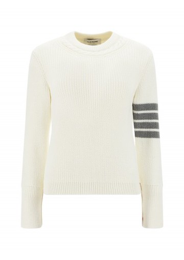 Thom Browne - Sweater - Womens - White