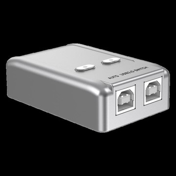 邁拓維矩 打印機共享器usb分線器2口轉換器兩台共用切換器自動一拖二轉接頭【摩可美家】