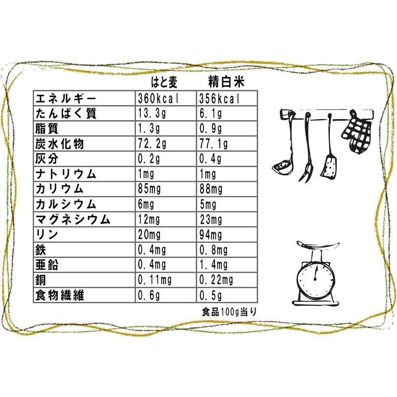 はと麦(はとむぎ) 150g 国産 雑穀 丸つぶ 雑穀屋穂の香