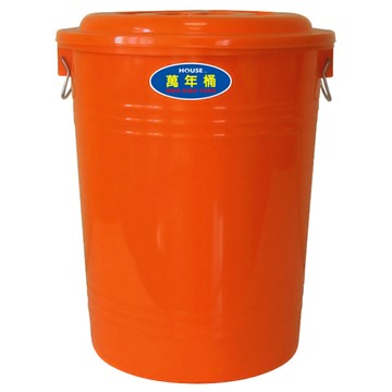 HOUSE 好室喵 耐衝擊 萬能桶 附蓋 106L