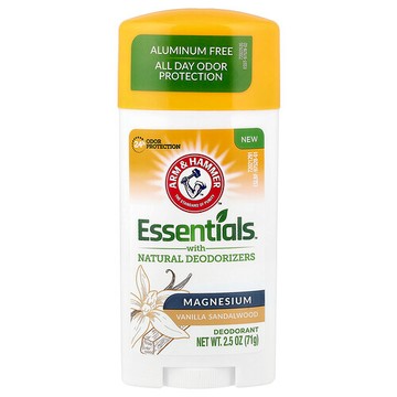 Arm & Hammer, Essentials™ 天然淨味劑，含鎂，香草檀香香，2.5 盎司（71 克）