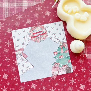 聖誕節主題便條紙