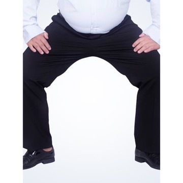 加肥加大碼男西褲秋冬厚款寬松彈力大碼男褲肥佬胖子休閑長褲百搭