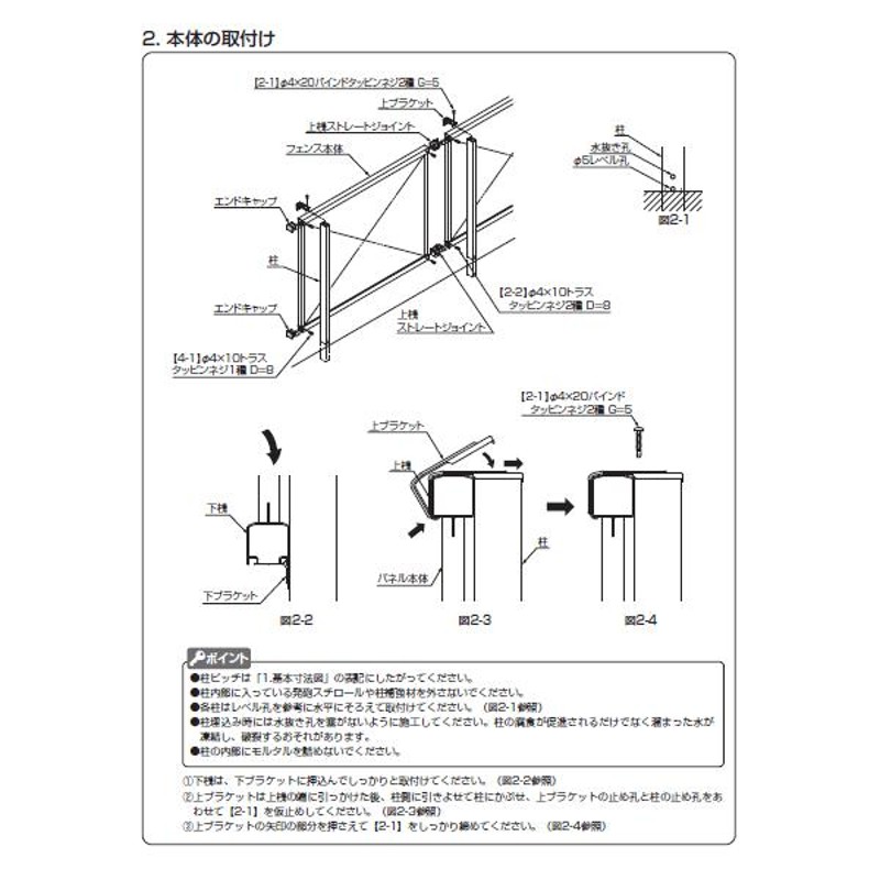 LIXIL アルミ形材フェンス ハイサモア フリーボールタイプ 柱 PRN-8 全