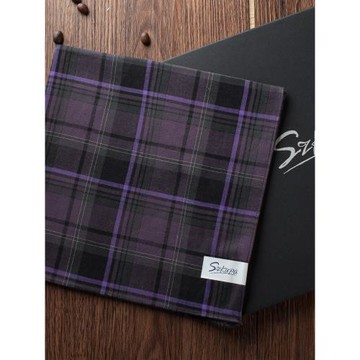 【酷帕】手帕純棉純棉款格子雙層雙面厚實吸汗手絹全棉男女士