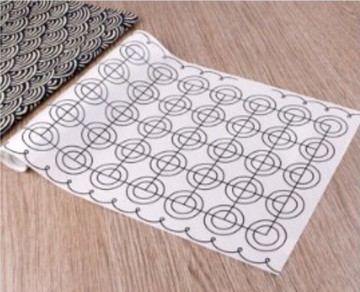 【嚴選SHOP】馬卡龍專用矽膠墊 烤盤墊 揉面墊 曲奇墊 雙面可用 馬卡龍擀面墊 揉麵墊擀麵墊 耐高溫隔熱墊【K151】