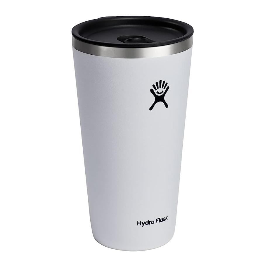 HYDRO FLASK 28 OZ ALL AROUND TUMBLER WHITE