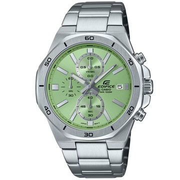 CASIO 卡西歐 EDIFICE 八角錶圈 計時腕錶 推薦 送禮 畢業禮物 44.3mm / EFV-640D-3AV