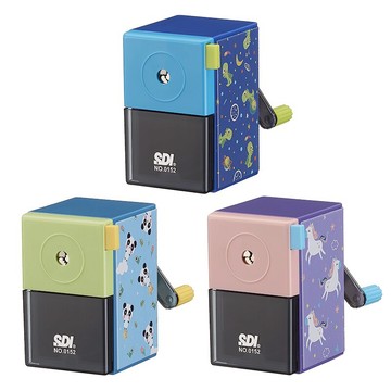 SDI 手牌 好學生 金屬削鉛筆機 削筆機 適用Φ8mm各式鉛筆 顏色隨機出貨 /台 0152P-X【APP滿額下單10%點數(單一帳號最高5000點)】1/31止