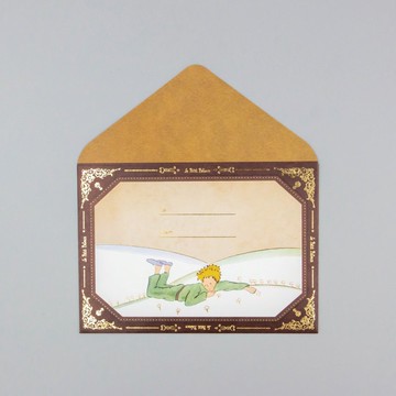 小王子 信紙套裝 猴麵包樹