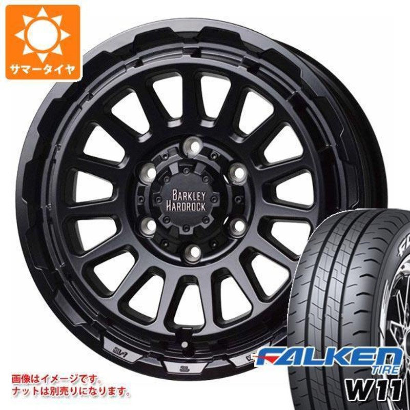 NV350キャラバン E26用 サマータイヤ ファルケン W11 195/80R15 107