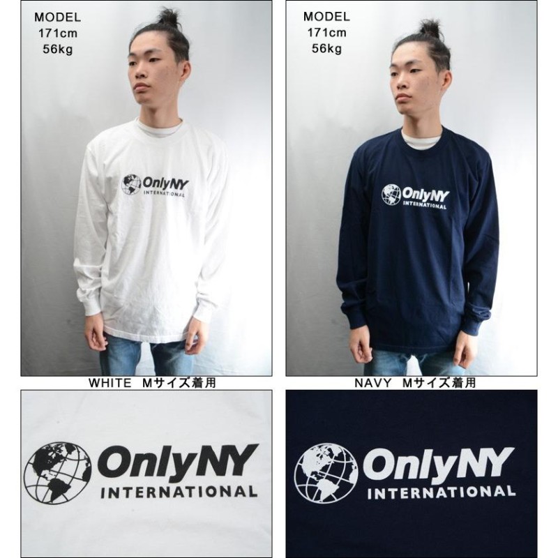 オンリーニューヨーク ロンT ONLY NY INTERNATIONAL L/S TEE Tシャツ 