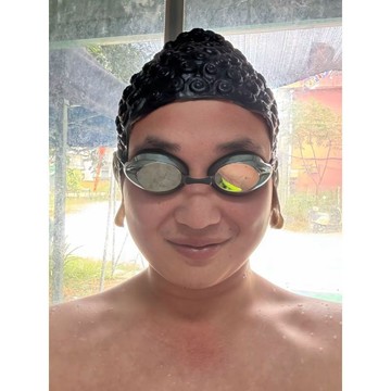 新上架👉如來佛祖頭套硅膠泳帽萬聖節cos道具西遊記觀音菩薩角色扮演面具交換禮物 送朋友禮物