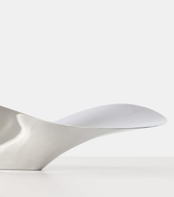 Georg Jensen Indulgence stainless silver decorative tray by Helle Damkjær