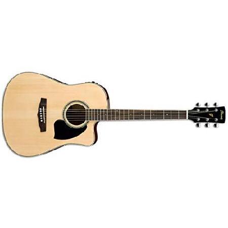 Ibanez アイバニーズ PF15ECENT Performance Dreadnought エレアコ Natural アコースティックギター アコギ ギター (並行輸入)