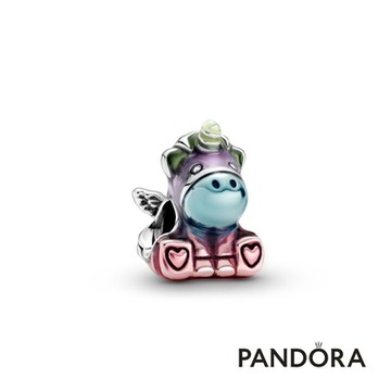 【Pandora官方直營】七彩獨角獸 Bruno 串飾-絕版品