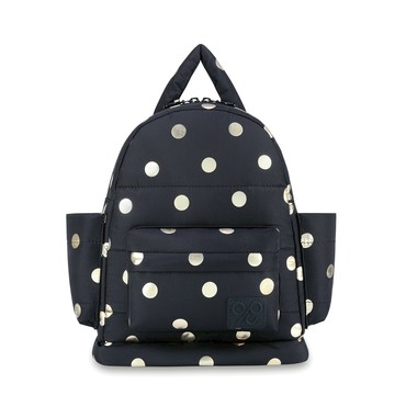 Airy後背包 ECO黑金點 - S