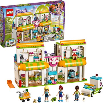 LEGO 樂高 好朋友系列 心湖城系列 寵物中心 41345 組裝套件 (474塊)
