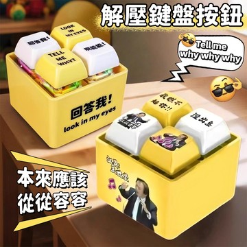 台灣現貨🚚 沒出息回答我按鍵發聲吊飾 按壓玩具 按鍵玩具 解壓玩具 解壓小物 發聲玩具 吊飾 鑰匙圈 從從容容