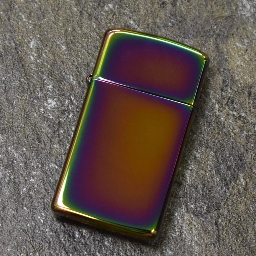 ZIPPO ジッポライター SLIM SPECTRUM(スリム スペクトラム) 無地 ジッポー ライター #20493 プレゼント