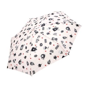 RAINSTORY午茶嘉年華抗UV手開迷你口袋傘