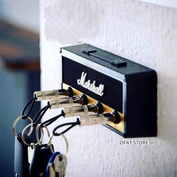 喇叭造型鑰匙盒🔑台灣當日出貨⚡壁掛鑰匙盒 鑰匙圈 鑰匙收納盒 鑰匙扣 音箱造型鑰匙座 鑰匙收納架 【HF181】