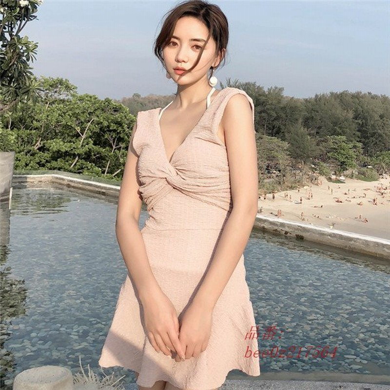 水着 レディース ビーチウェア ワンピース ぽっちゃり 女性用 オールインワン 通販 Lineポイント最大0 5 Get Lineショッピング