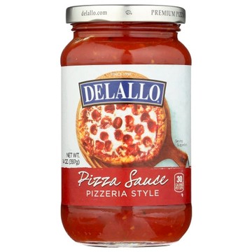 Pizza Sauce Case of 12 X 14 Oz by Delallo
