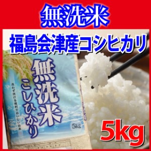 福島会津産 コシヒカリ 5kg 令和4年産　※ただし北海道・九州400円、沖縄1,800円追加料金有り