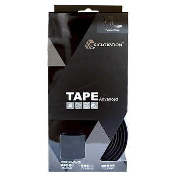 CICLOVATION 馳興 漸層雙色手把帶 2000mm長 30mm寬 3mm厚  漸變白  1個