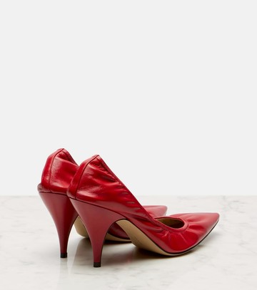 The Row Liisa leather pumps