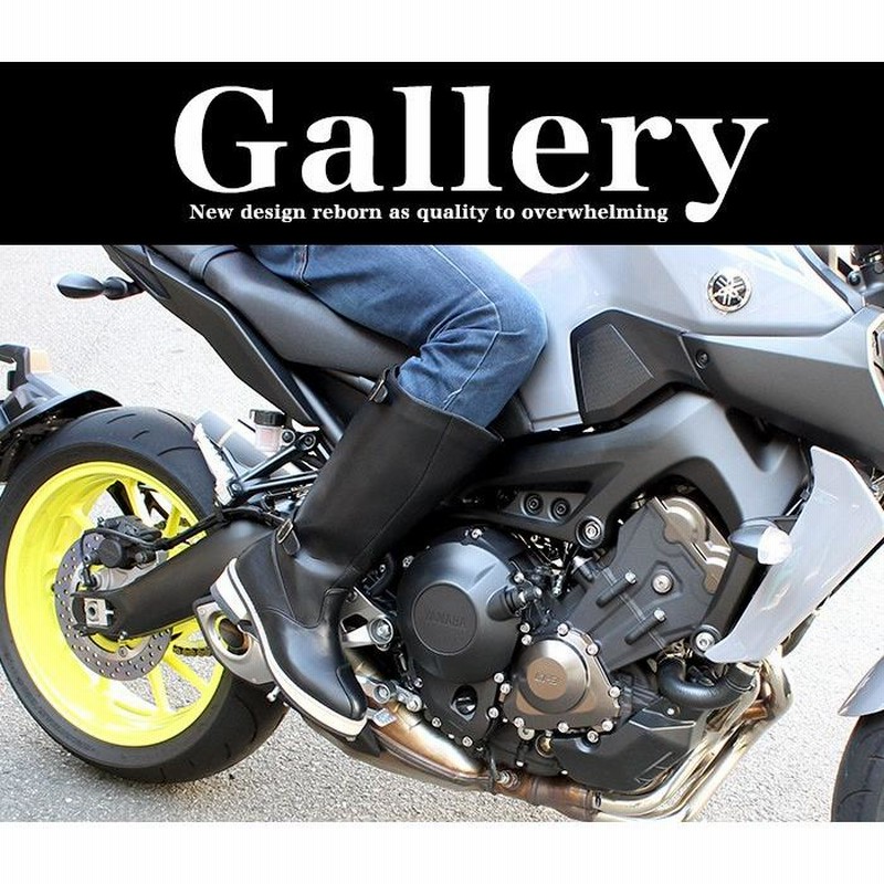厚底 特攻ブーツ 斜めカット ライダーブーツ バイク バイク