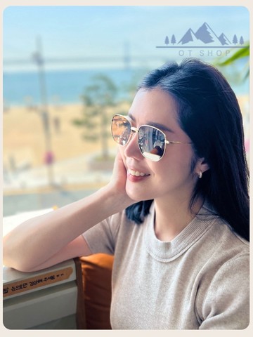 OT SHOP 偏光太陽眼鏡｜當天/隔天出貨 抗UV 金屬微方框韓國眼鏡ins風 現貨 S2364