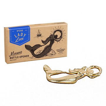 【Gentlemen's Hardware】金色人魚造型開瓶器