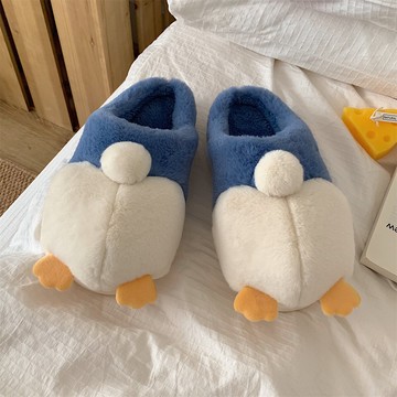 棉拖鞋女冬學生卡通可愛少女心時尚居家用保暖防滑厚底毛絨月子鞋