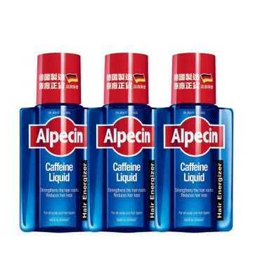 Alpecin 咖啡因頭髮液200ml(3入特惠)