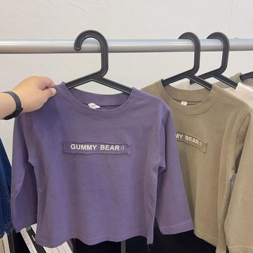 Mini baby🌷兒童長袖T恤春秋款純棉中小童寶寶打底衫韓版男童秋裝上衣
