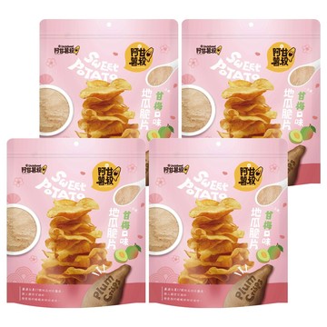 Uncle Sweet 阿甘薯叔 地瓜脆片 全素 甘梅口味  150g  4包