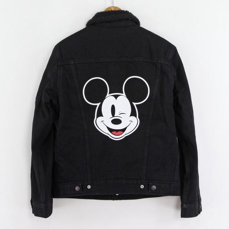 Levi's mickey mouse type 3 best sale sherpa trucker